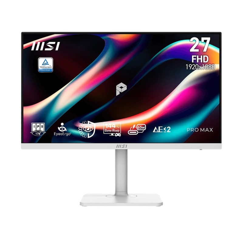 MSI PRO MAX 271PHW E14 27" FHD 144Hz (MO-MPM27PW+CE-MNBC06U+LB-MON)