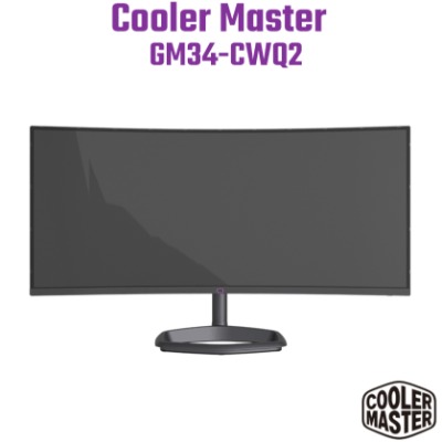 Cooler Master GM34-CWQ2 34 (UWQHD/165Hz, 180Hz(OC)/VA/1ms/FreeSync/ /USB-C) CMI-GM34-CWQ2-EK