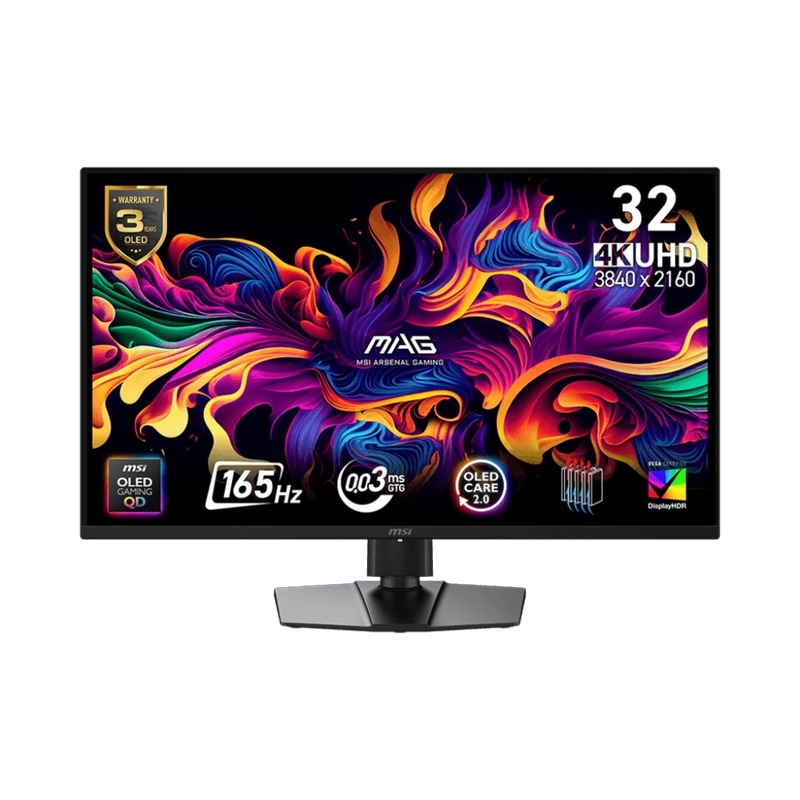 MSI MAG 322UP QD-OLED E16 32" 4K 165Hz QD OLED (MO-MA322UO+CE-ACPC+LB-MON)