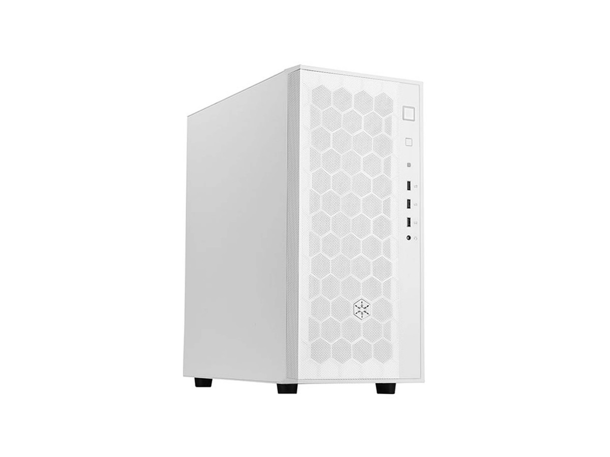 SilverStone FARA R1 (White Steel Panel)
