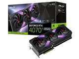 PNY GeForce RTX 4070 Ti SUPER 16GB OC XLR8 ARGB オーバークロック トリプルファン VERTO VCG4070TS16TFXXPB1-O