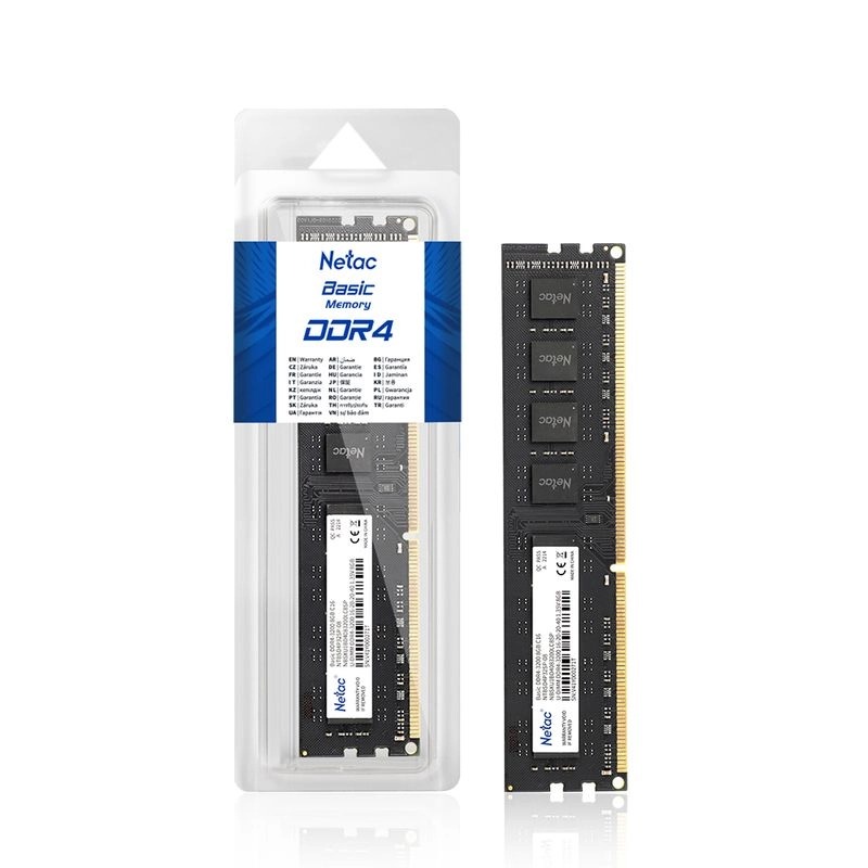 Netac BASIC DDR4 Basic DDR4-3200 8G C16 UDIMM 288 DDR4 PC * 1.35V/ /XMP NTBSD4P32SP-08