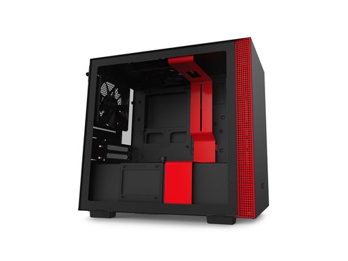 NZXT H210i (Matte Black/Red)