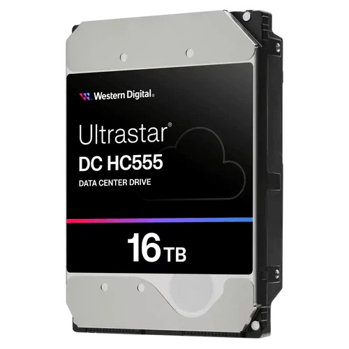 Western Digital WD 16TB Ultrastar DC HC555 Drive 3.5" SATA 7200rpm 512MB Cache HDD (HD-U7416TH)