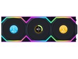 LIAN LI UNI FAN SL WIRELESS LCD120 BK 3Pack UF-SL120-LCD-WLS-3B