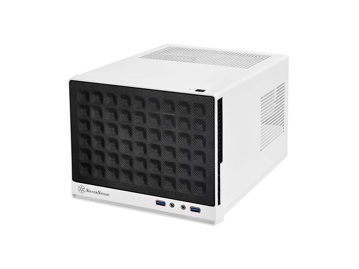 SilverStone SG13 (White - Mesh Front Panel)