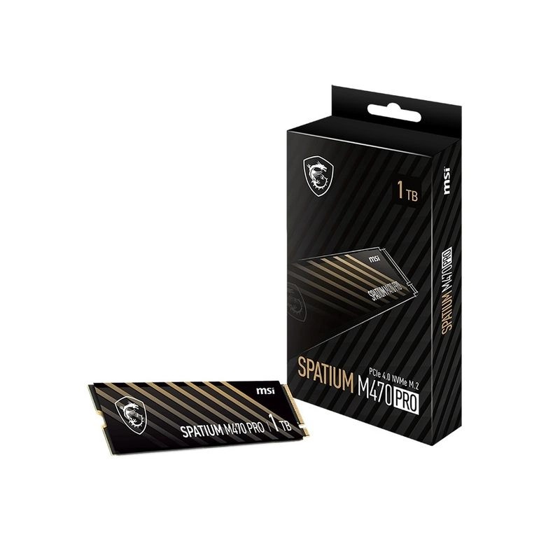 MSI SPATIUM M470 Pro SSD (1TB PCIe Gen4)(HD-M470P1T)