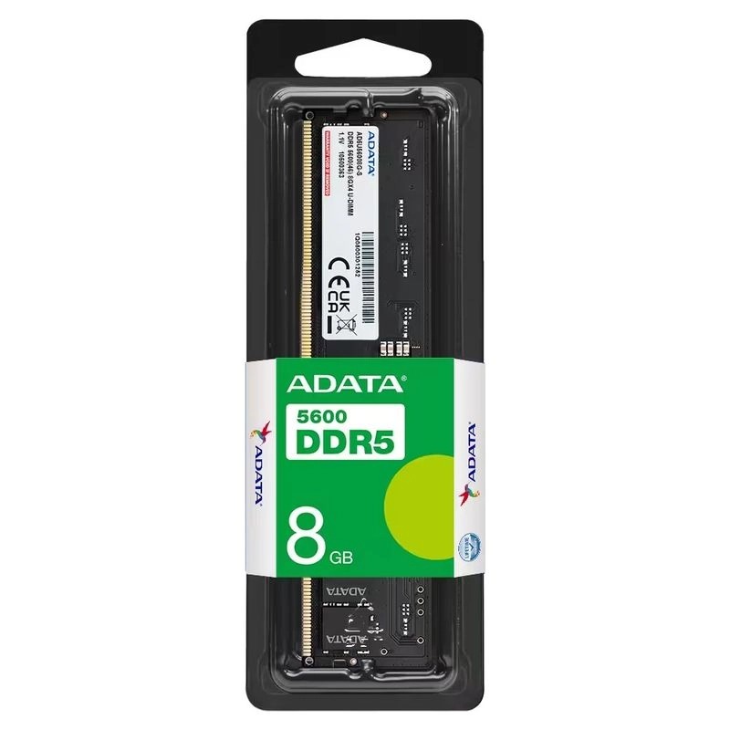 Adata UDIMM (DDR5 5600MHz 8GB CL46)(RM-AD5C08)