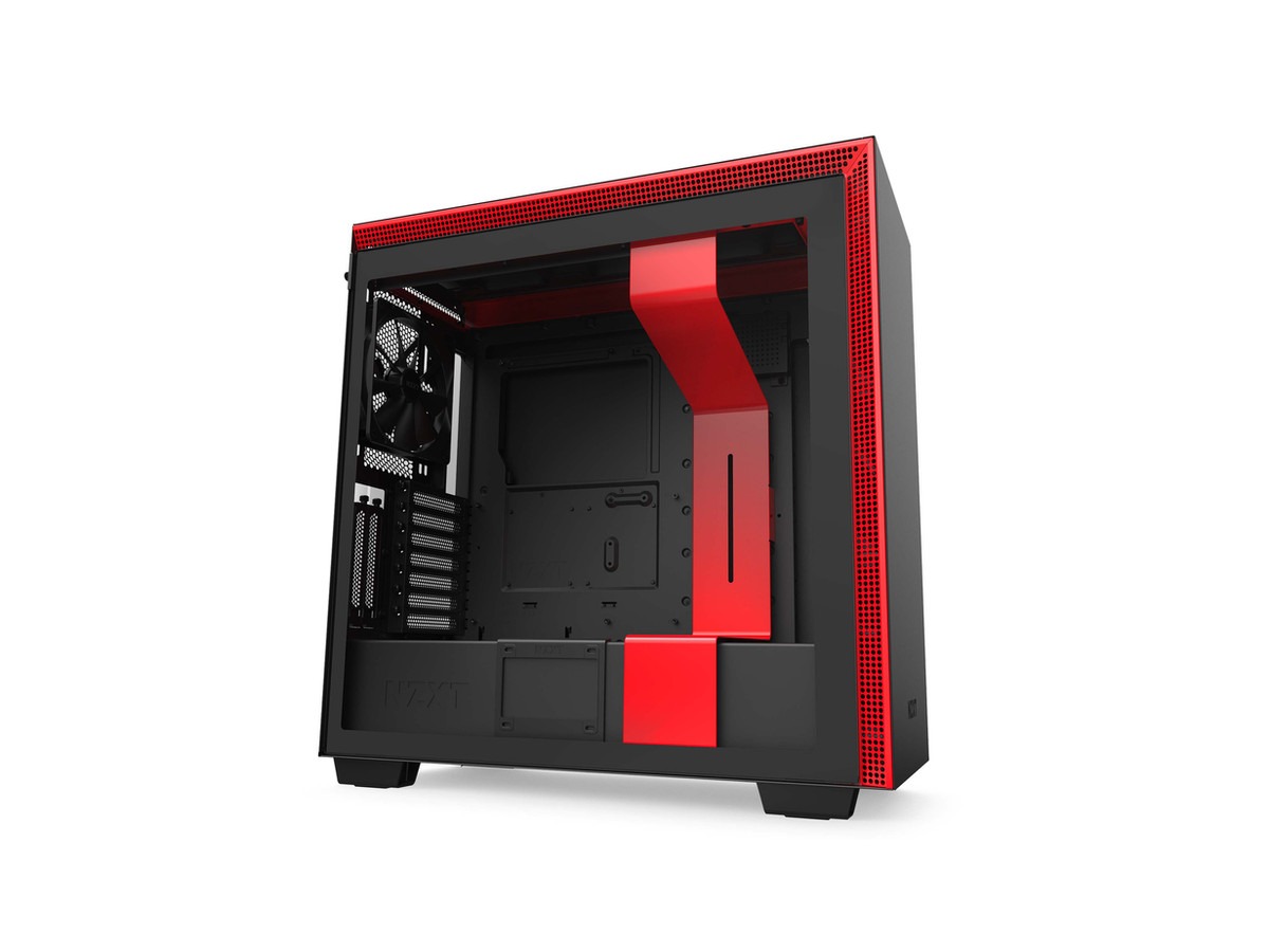 NZXT H710i (Matte Black/Red)