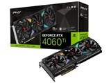 PNY GeForce RTX 4060 Ti 8GB XLR8 ゲーミング VERTO EPIC-X RGB トリプルファン VCG4060T8TFXXPB1