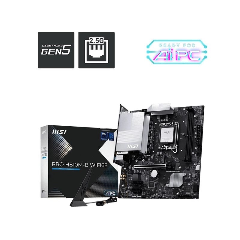 MSI PRO H810M-B WIFI6E