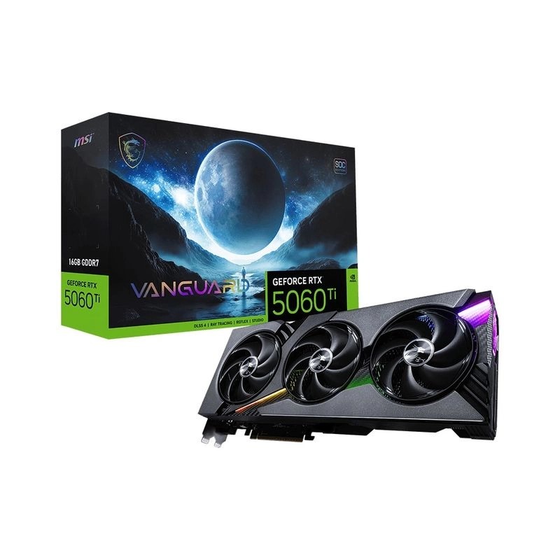 MSI RTX 5060 Ti 16G VANGUARD SOC (16GB GDDR7)(DI-N506TV1)