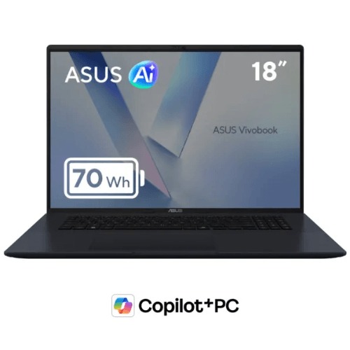 ASUS 18" Vivobook 18 M1807GA -M1807GA-AI7R038W (Ryzen AI 7 445, Radeon Graphics, 16GB + 512GB M.2 SSD. , Win11 Home)