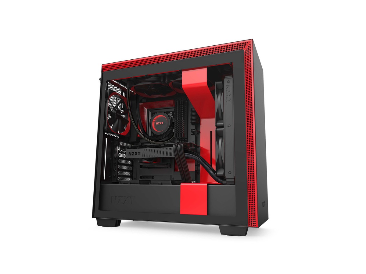 NZXT H710 (Matte Black/Red)
