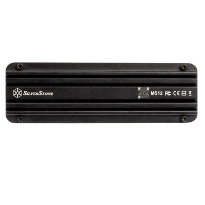 SilverStone MS12 M.2 NVMe SSD (USB-C 3.2 Gen2) SST-MS12