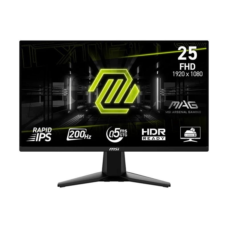 MSI MAG 255F E20 (24.5" 200Hz Rapid IPS)(MO-MA25FE2)