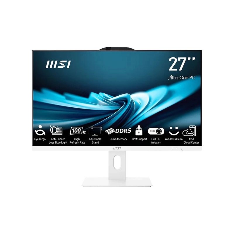 MSI PRO AP272P 14M 14400 16+512 W11P (WHITE) (Core i5-14400 16GB 512GB)(AI-AP27144)