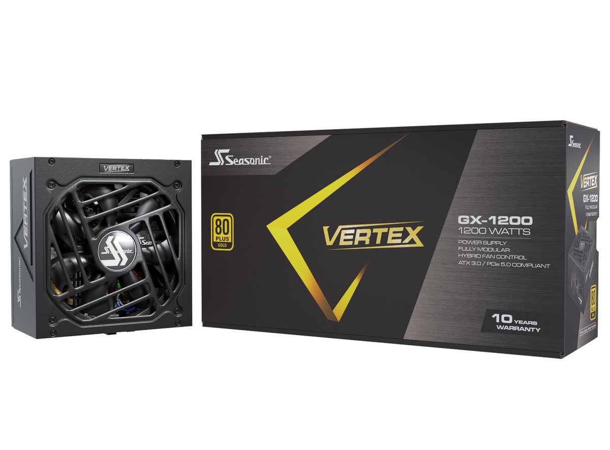 SEASONIC VERTEX 80 PLUS GOLD GX1200 1200W PSU