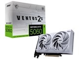 MSI GeForce RTX 5060 8G VENTUS 2X OC WHITE