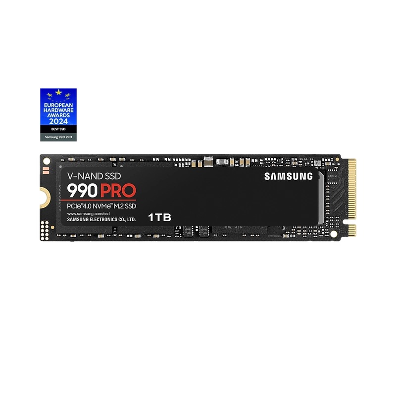 Samsung 990 PRO NVME Gen4 內置 SSD (1TB / PCIe Gen 4.0 x4, NVMe 2.0)(HD-99P1TB)