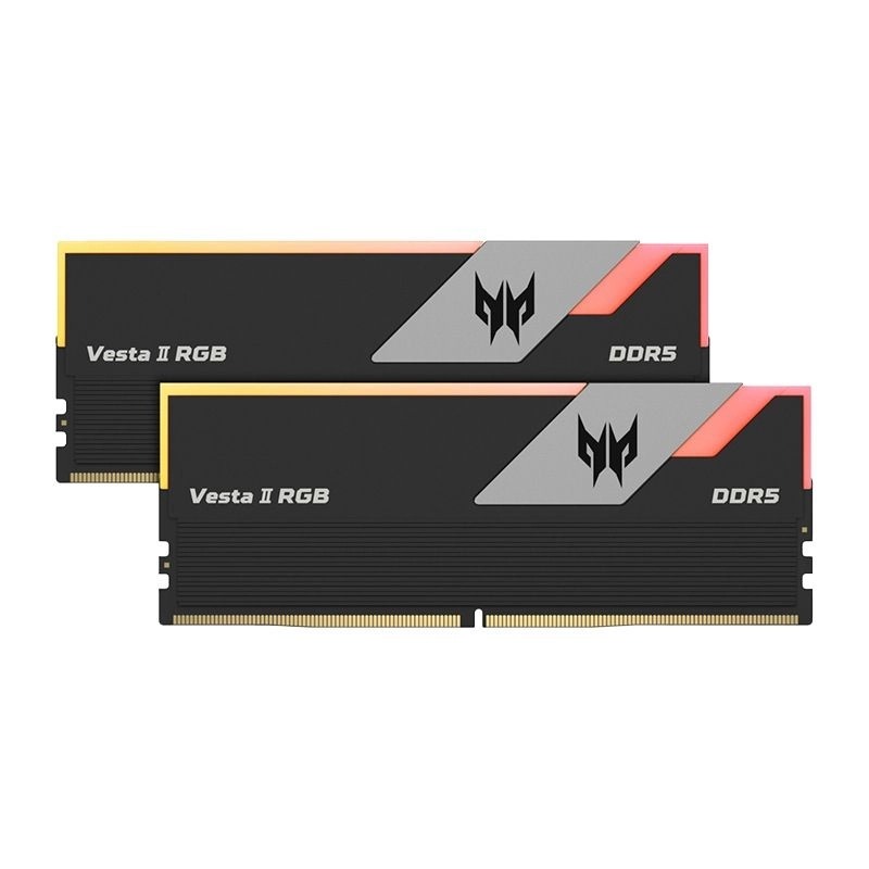 Acer VESTAII DDR5 32GB 6000Mhz 1R*8 CL28 (16GB*2 Black)(RM-AV5D32A)