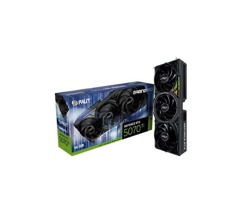 PALIT - RTX5070Ti GamingPro S 16G D7 DPx3 HDMI