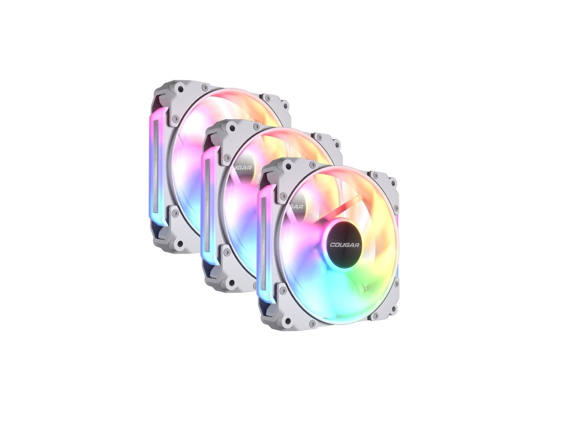 COUGAR Apolar 120 ARGB White (3 Fan Pack)