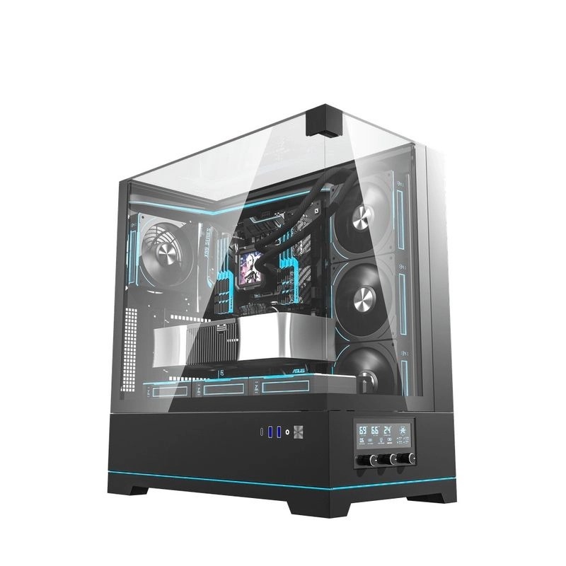 DarkFlash DY450 Pro BLACK (ATX, M-ATX,ITX )(CA-DY450B)
