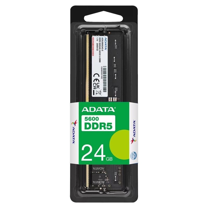 Adata UDIMM (DDR5 5600MHz 24GB CL46)(RM-AD5C24)