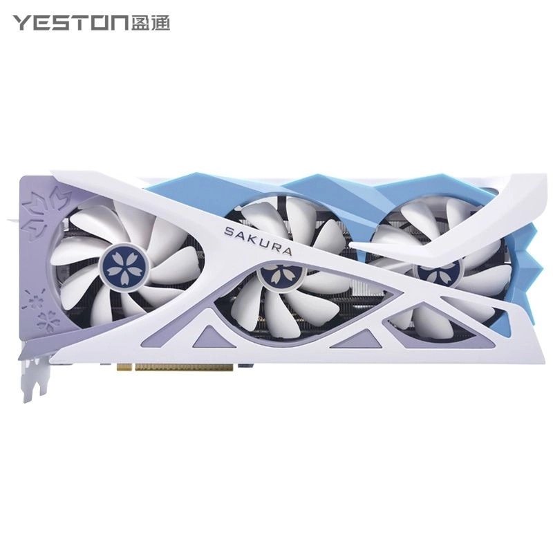 YESTON RX9060XT-16G SAKURA OC (AMD Radeon™ RX 9060XT 16GB GDDR6)(DI-Y906XS1)