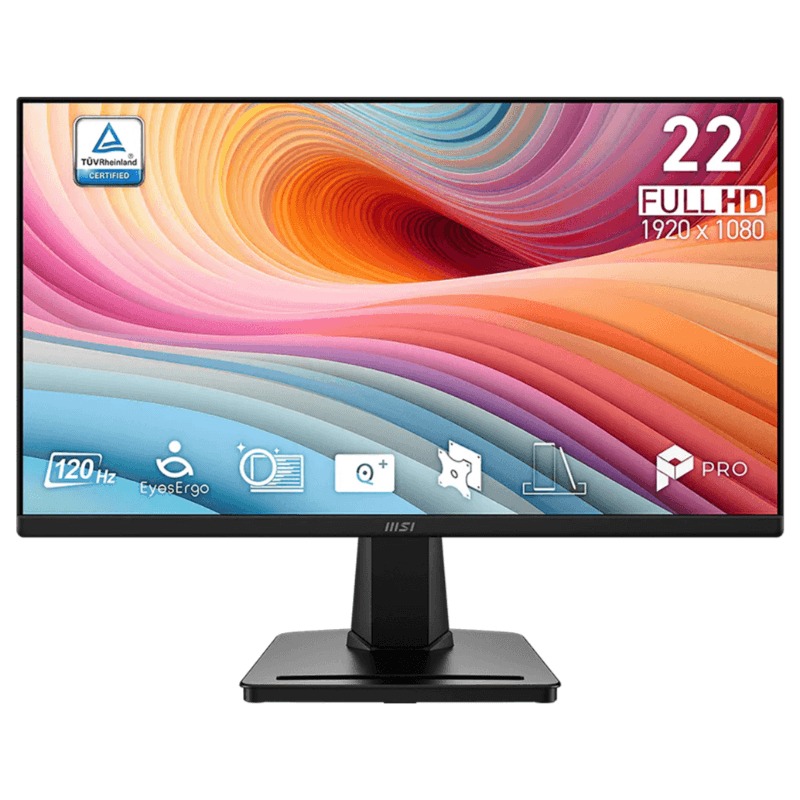 MSI PRO MP225 E12VL 22 1080P FHD 120Hz VA MO-MP22512