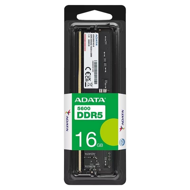 Adata UDIMM (DDR5 5600MHz 16GB CL46)(RM-AD5C16)