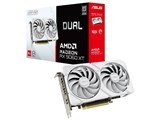 ASUS DUAL-RX9060XT-16G-WHITE (Radeon RX 9060 XT 16GB) [PCIExp 16GB] ドスパラ モデル
