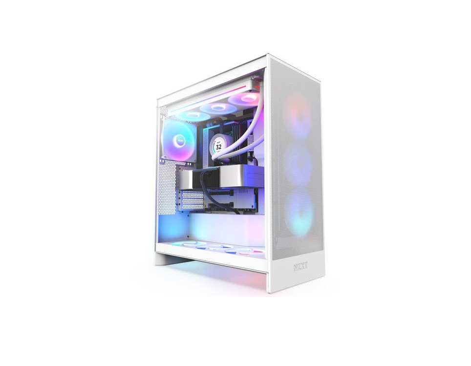 NZXT H7 Flow 2024 RGB Edition (White)
