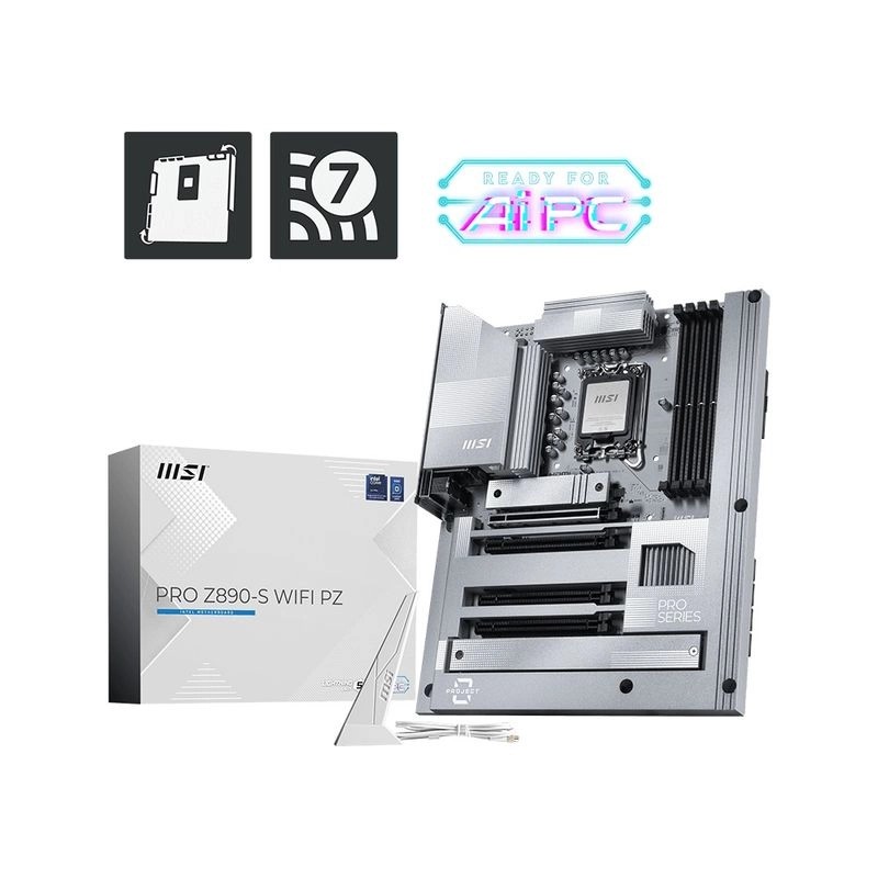 MSI PRO Z890-S WIFI PZ (LGA1851 ATX Wi-Fi 7)(MB-MZ89SWZ)