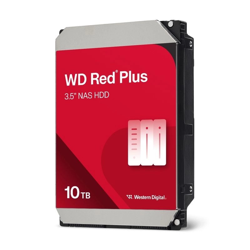 Western Digital WD WD RED Plus 10TB (3.5" 7200rpm)(HD-100EFGX)