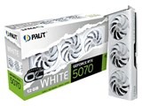 Palit Microsystems NE75070U19K9-GB2050W (GeForce RTX 5070 White OC 12GB) [PCIExp 12GB] ドスパラ限定モデル