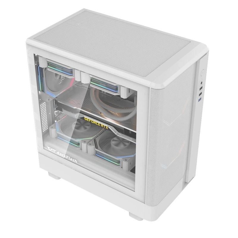 DarkFlash DB330M MESH WHITE (ITX M-ATX )(CA-DB33MMW)