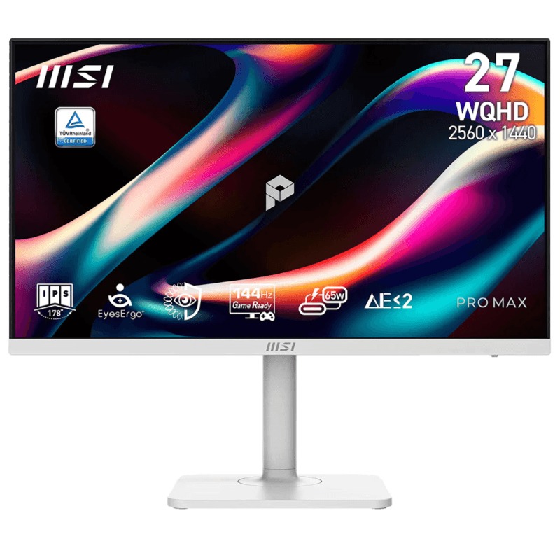 MSI 27" Pro MAX 271QPHW E14 IPS/ 144Hz/ 2560x1440/ HDMI&amp;DP/ VESA75/
