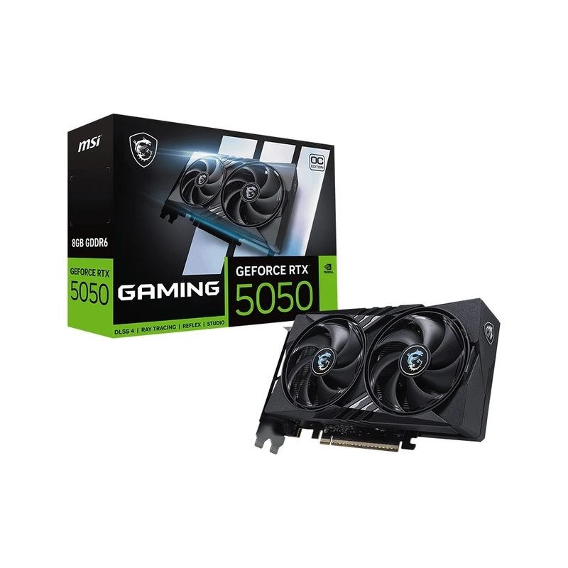 MSI RTX 5050 8G GAMING OC (8GB GDDR6 TWIN FROZR 10)(DI-N5050K8)