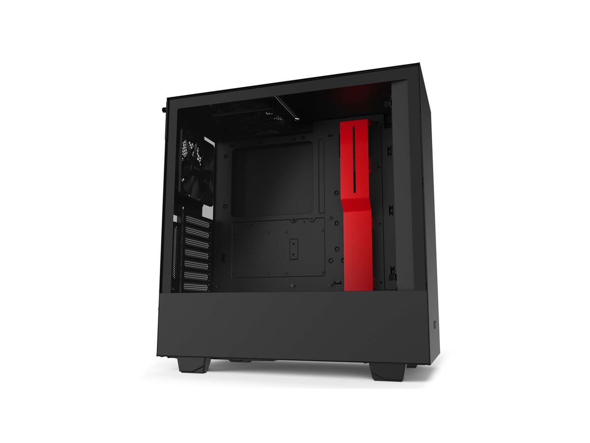 NZXT H510i (Matte Black/Red)