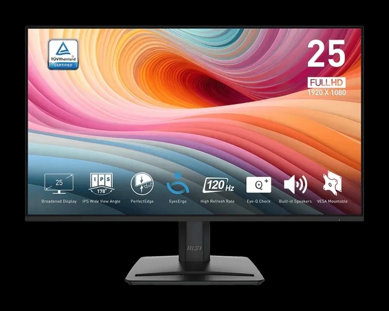 MSI PRO MP251 IPS 25 FHD 100HZ 1920X1080 VGA/HDMI/SPK (V049)