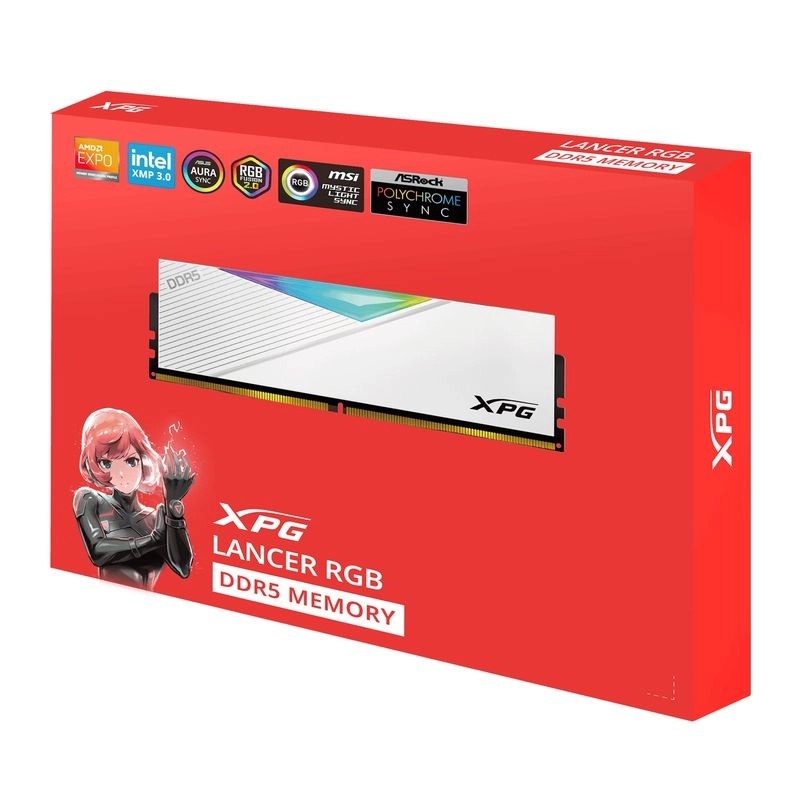 Adata Lancer RGB (DDR5 6000MHz 16GBx2 CL 30)(RM-LR5432W)