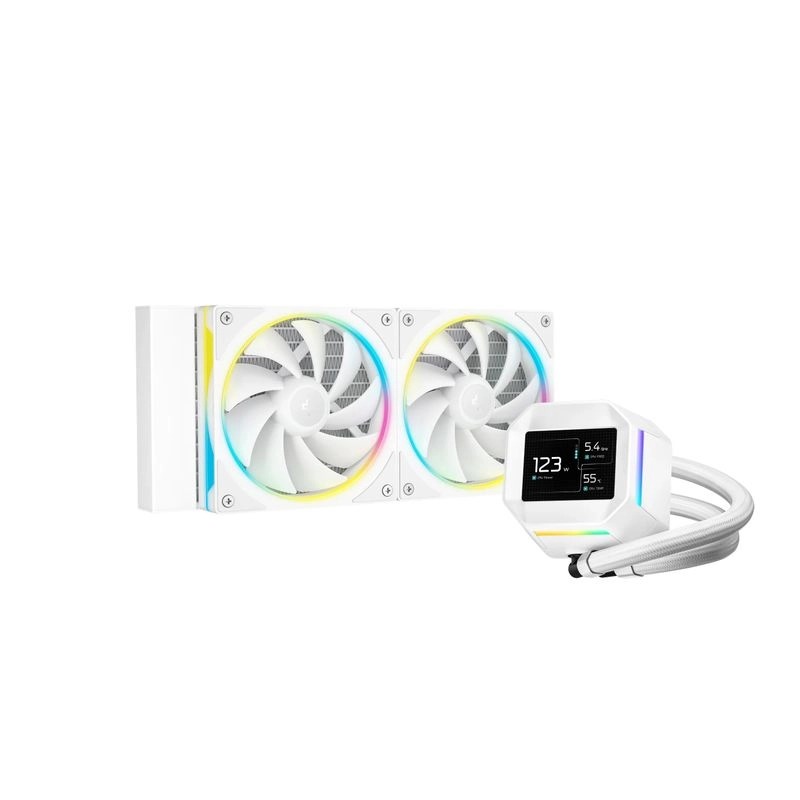 Deepcool LM240 WHITE (2.4" IPS White)(TH-DLM240W)