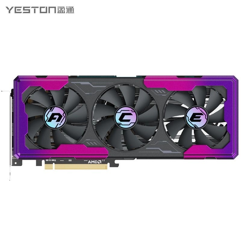 YESTON RX9060XT-16G GAME MASTER ACE OC (AMD Radeon™ RX 9060XT 16GB GDDR6)(DI-Y906XO1)
