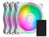 COOLER MASTER MasterFan MF120 Halo 3in1 White Edition MFL-B2DW-183PA-R1