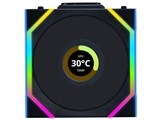 LIAN LI UNI FAN SL WIRELESS LCD120 BK Single Pack UF-SL120-LCD-WLS-1B