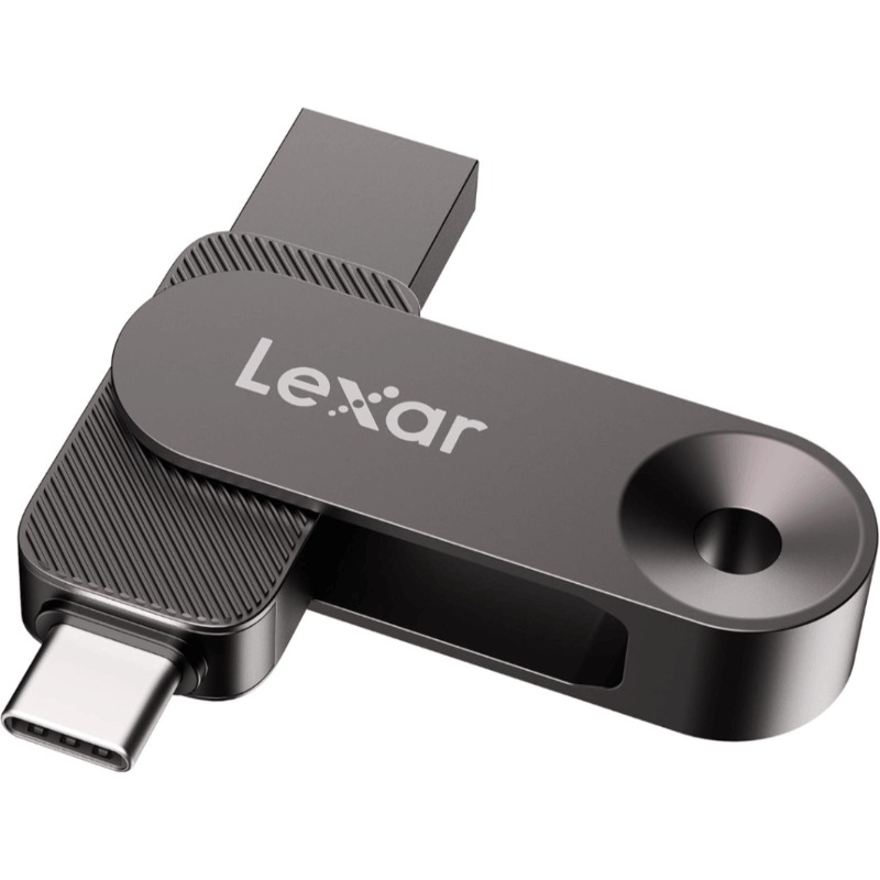 Lexar JumpDrive Solid State Dual Drive D500 256GB USB 3.2 Gen 1 Type-C LJDD500256G-BNQNG