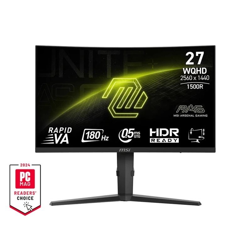 MSI MAG 275CQPF (180Hz Rapid VA)(MO-MA27CQP)