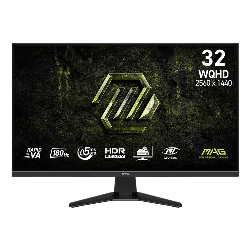 MSI MAG 325QF E18V 32" 2K 180Hz (MO-MA32QFV+CE-ACPC+LB-MON) 32 2560 x 1440 180Hz